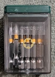 Parkside 15-piece T20 screwdriver bit set (50 mm