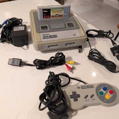ULTIMATE Nintendo Set - SNES - Original Nintendo Super Nintendo Entertainment Console Plus Mario All Stars Game - #460