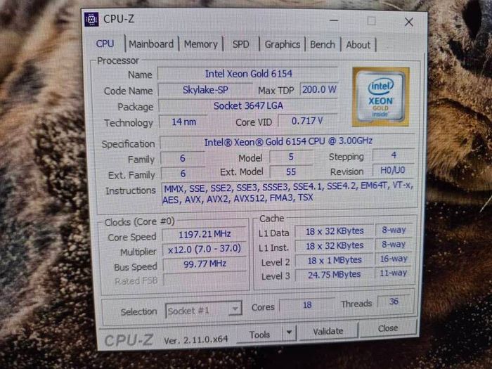 supermicro x11spm xenon gold 6154 80gb ram ddr4