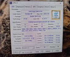 supermicro x11spm xenon gold 6154 80gb ram ddr4