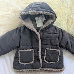 Zara baby hooded warm jacket