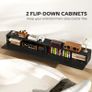 180cm Floating TV Stand, Wall Mount TV Unit with Cable Management Hole, Fits up to 72" TV, Black Image 4