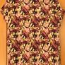 Ladies Pink Floral Blouse Image 5