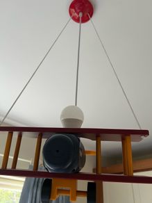 Aeroplane ceiling light