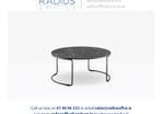 Circuit Round Coffee Table