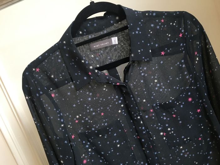 Mint velvet shirt worn twice size 8/10