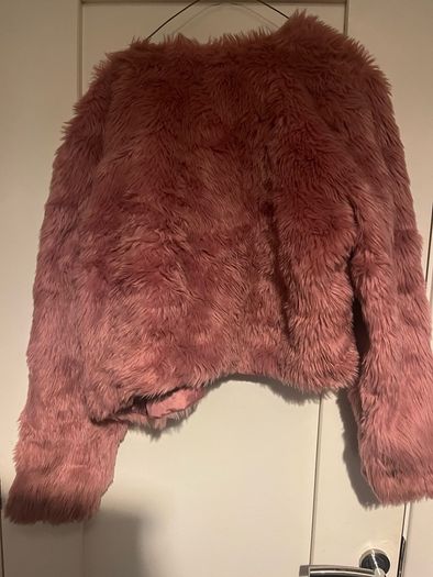 Faux fur jacket