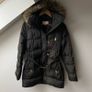 Michael Kors Belted Faux-Fur Hood Down Puffer Coat Jacket Image 2