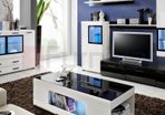 LED Coffee Table Black & White Coffee Table Modern Led Coffee Table High Gloss Led Coffee Table