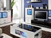 LED Coffee Table Black & White Coffee Table Modern Led Coffee Table High Gloss Led Coffee Table