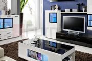 LED Coffee Table Black &amp; White Coffee Table Modern Led Coffee Table High Gloss Led Coffee Table