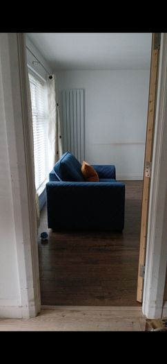 DFS Orka Cuddler Large Armchair - Velvet Blue