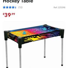 kids air hockey table