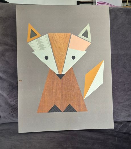 Fox Picture Hanging