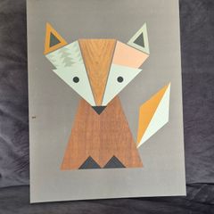 Fox Picture Hanging