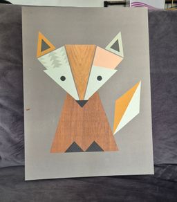Fox Picture Hanging