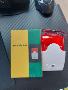 Mini Strobe Siren
