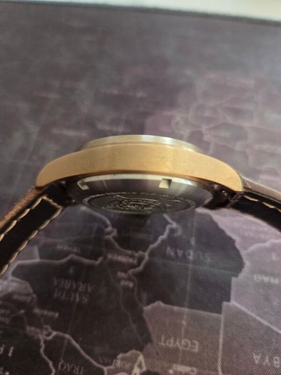 bronze pilot watch Steelflier by Steeldives
