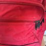 Retro original Carlton large red travel bag- (carry on baggage)  - with shoulder strap in full working order Image 4