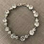 Silver diamond bracelet Image 2
