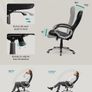 High Back Ergonomic Executive Office Chair Image 6