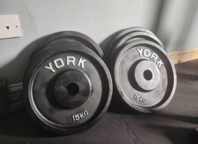 York 15kgs Olympic Plates