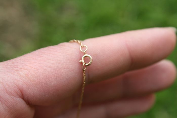 Vintage Solid 9k Yellow Gold 1,1g