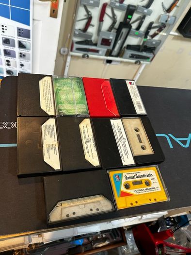 10 vintage Cassettes 1980 s popular & Rare
