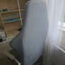 Light grey IKEA office chair Image 2