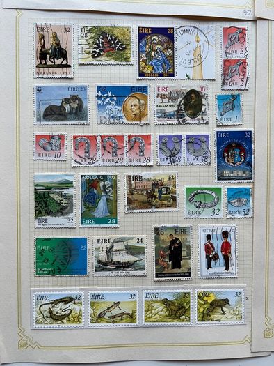 Irish stamps 19 pages