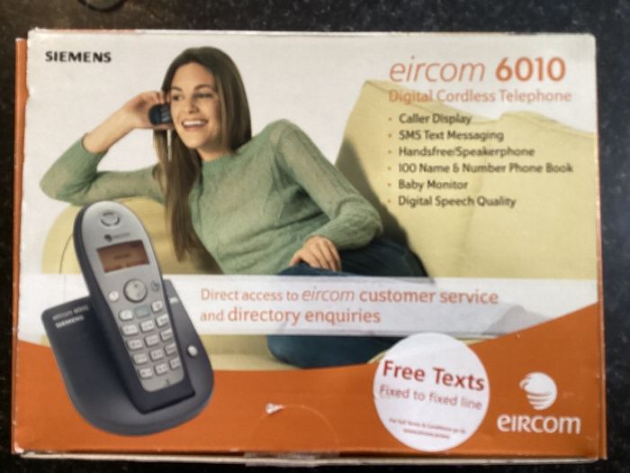 Cordless phone - Siemens / eircom 6010