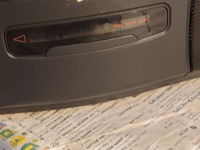 JVC CD, Radio, Tape, Portable music system, Model RC-X230, in excellent cosmetic condition, stuck on Standby Mode, dont have remote
