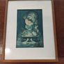 Vintage Clown Prints Framed Image 9
