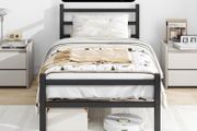 3ft Single Bed Frame with Headboard