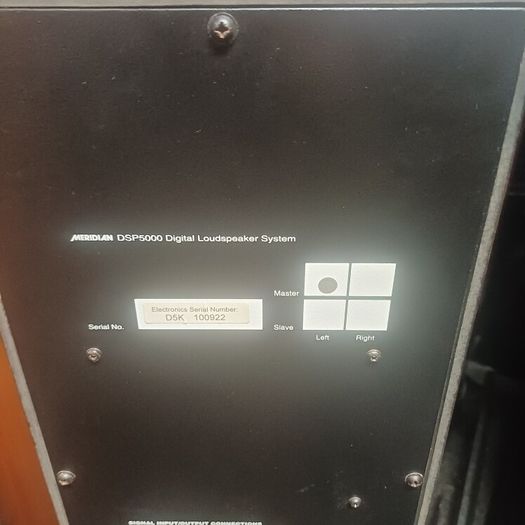 High End Audiophile Quality Meridian DSP5000 Digital Active Speakers Fully active DSP Floorstanders 7k New