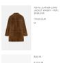 zara genuine suede blazer coat Image 6
