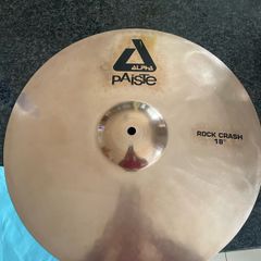 Paiste alpha 18 rock crash