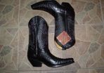 Oryginal Mexico Grinders black crocodile cowboy western work cowboy boots