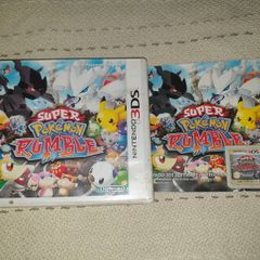 Now on Hold Super Pokemon Rumble Top Nintendo 3DS Game  For Sale Here