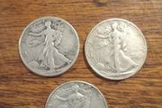 Walking liberty halfs
