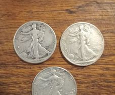 Walking liberty halfs