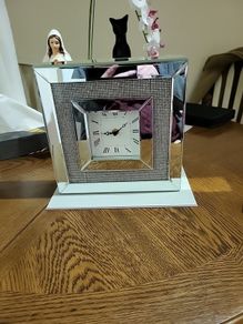 Clock very blingey