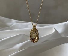The Roman Necklace Inspired by the Sun God  925 Sterling By R'Laith