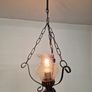 Pair of Vintage French 1970s ceiling lights Image 3