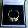 Vintage 9ct Yellow Gold 375 Gold Garnet  Ring 2,0g size L1/2 Image 5