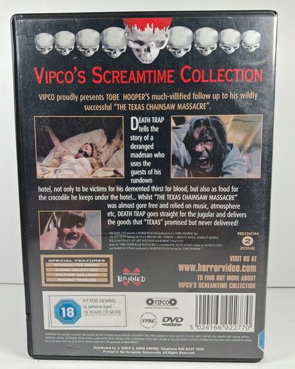 Vipcos scream collection death trap dvd