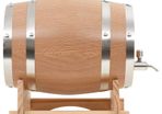 Wine Barrel with Tap Solid Oak Wood 6 L