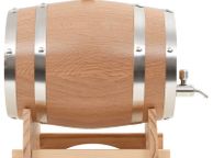 main image for ad Wine Barrel with Tap Solid Oak Wood 6 L
