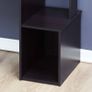 FREE P&P Multipurpose Home Office Computer Writing Desk, Computer Desk, Study Desk, w/Bin, Dark Walnut, 100.1 (W) x 86.6 (H) x 39.9 (D) cm Image 5