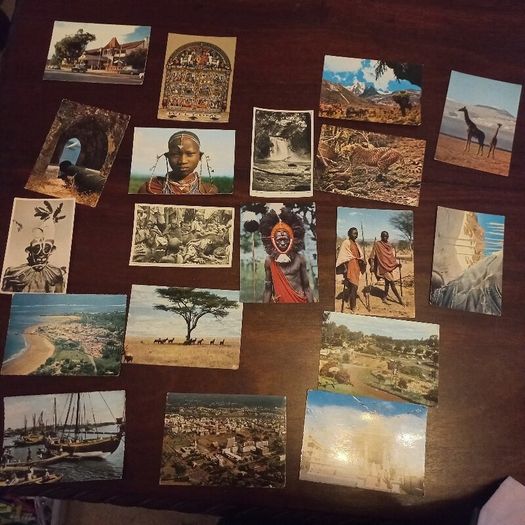 Vintage Postcards  Irish/European/African
